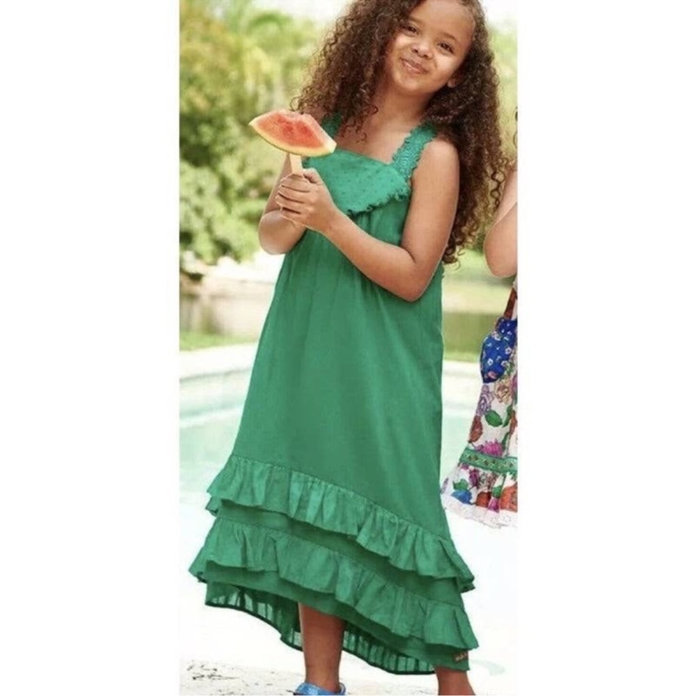 Matilda Jane Teal Ruffle Dress